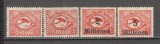 Deutsches Reich.1923 OCUPATIA IN DANZIG-Posta aeriana XD.165