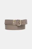 Furla curea de piele femei, culoarea gri, WC00078.ARE000.2572S1007
