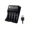 Incarcator litiu 4x18650 universal USB BH-042100