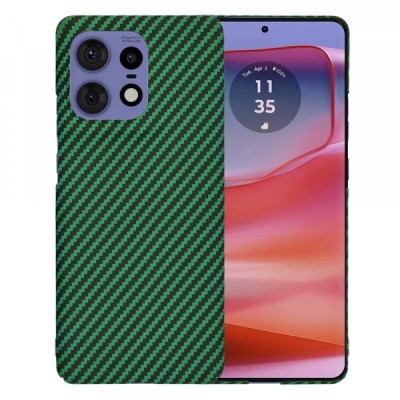 Husa pentru Motorola Edge 50 Pro, Techsuit, Carbonite FiberShell, Verde foto