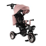 Tricicleta multifunctionala 3 in 1 cu scaun reversibil, momi ivi - pink