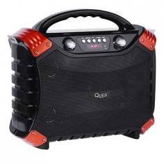 Boxa portabila FM, mp3, bluetooth, karaoke foto