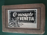 Bloc fotografii spectacolul muzical ,, O noapte la Venetia,, , Alb negru .Dimensiune aprox 18 cm x 12 cm