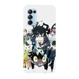 Husa compatibila cu Oppo A73 model Blue Exorcist Team, Silicon, TPU, Viceversa, Transparent, Carcasa