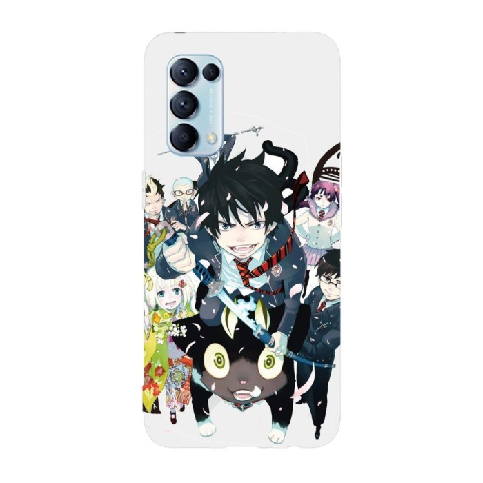Husa compatibila cu Oppo Find X3 Lite model Blue Exorcist Team, Silicon, TPU, Viceversa