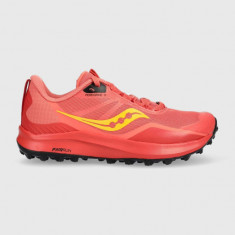 Saucony pantofi de alergat Peregrine 12 culoarea rosu