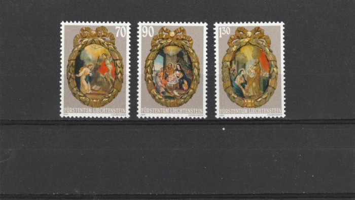 Pictura religioasa Craciun 2001 ,Lihtenstein .