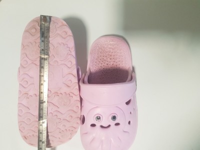 Lot Tenesi gri 16 cm si Papuci roz 16 cm R3 foto