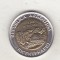 bnk mnd Argentina 1 peso 2010 unc , bimetal , Pucara de Tilcara
