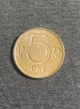 Moneda 5 ore 1973 Suedia
