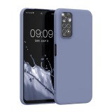 Husa Kwmobile pentru Xiaomi Redmi Note 11/Redmi Note 11s, Silicon, Albastru, 57368.12, Carcasa