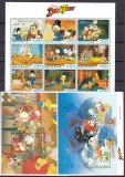 Grenadines St.Vincent 1992 Disney Duck tales MI 1095 (klb) + 2 bl. 141,142 MNH