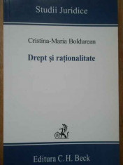 Drept Si Rationalitate - Cristina-maria Boldurean ,279008 foto