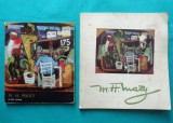 M.H. Maxy - 2 Albume Artă Avangardă: Petre Oprea 1974 &amp; Gheorghe Dinu/Ștefan Roll - Expoziție Retrospectivă Sala Dalles 1965