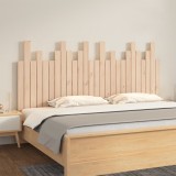 VidaXL Tăblie de pat pentru perete, 166x3x80 cm, lemn masiv de pin