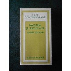GIUSEPPE PRESTIPINO - NATURA SI SOCIETATE