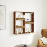 VidaXL Dulap de perete, lemn vechi, 80x15x80 cm, lemn prelucrat