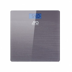 Cantar digital de baie MBS-6406 DG MD, 180 kg, 30x30 cm, Gri foto