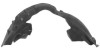 Carenaj roata Audi A5/S5 (B8), 03.2007-10.2011, partea Stanga, Fata, 8T0821171D, 1355FL1T