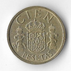 Moneda 100 pesetas 1984 - Spania