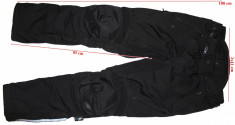 Pantaloni moto Vanucci, Sympatex, protectii, ventilatii, barbati, 52(L) foto