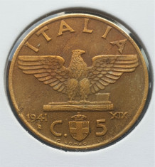 Italia 5 Centesimi 1941 R foto