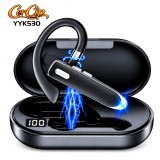 Casca Bluetooth Wireless Cercip YYK530, Autonomie 15 ore, Sunet HD, Conectare Dubla, Incarcare Carcasa/Direct