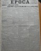 Ziarul Epoca, 22 octombrie 1899; Razboiul contra burilor din Africa de Sud