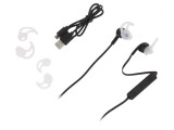 Căști Wireless cu Microfon Negre USB 20-22000Hz