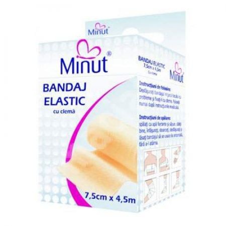 BANDAJ ELASTIC MINUT 7,5CM*4,5M