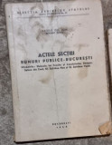 Vasile Gh. Ion - ctele Sectiei Bunuri Publice - Bucuresti - Manastirile: lobozi lui Enache si Apostolache, Snagov, Spirea din Deal, Sf. Spiridon Nou s