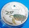 Moneda Zambia 1000 Kwacha 2014 UNC Broască Țestoasă, 40mm, Colorată - Colecție Numismatică
