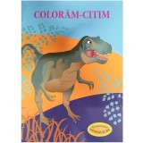 Coloram-citim: Tiranozaur. Dinozauri |