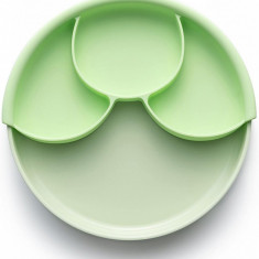 Set diversificare hrana bebelusi miniware healthy meal, 100% din materiale naturale biodegradabile, 3 piese, keylime