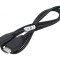 Cablu de conectare negru 1m