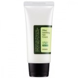 COSRX Aloe Soothing Sun Cream SPF50+/PA+++, Cremă de protecție solară hidratantă cu Aloe Vera, 50ml