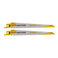 Panza fierastrau sabie pentru Lemn 152x19x1,27 mm Set 2 buc ROTOR RS644D Innovative ReliableTools