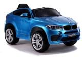 Masina electrica BMW X6, albastru, Lean 3287