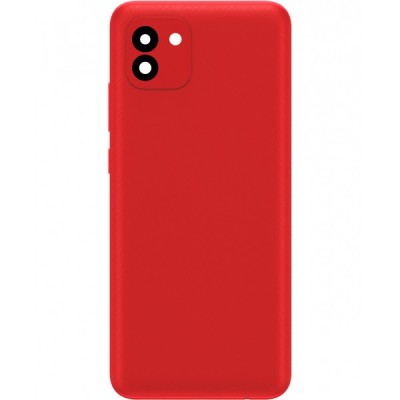 Capac Baterie compatibil cu Samsung Galaxy A03 A035, Versiune F, Rosu foto