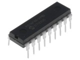 Microcontroler PIC 16F88, 7kB FLASH, 20MHz, THT - MICROCHIP TECHNOLOGY