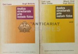Cumpara ieftin Analiza structurala prin metode fizice (volumul 1-2) - 1984 - Emil Luca ($U14)