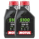 Pachet 2 litri Ulei motor Motul 4T 5100 MA2 10W50
