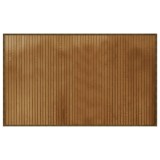 Cumpara ieftin Covor dreptunghiular, maro, 60x100 cm, bambus