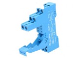 Stativ pentru şină DIN 8 10A 250VAC -40&divide;70&deg;C, Finder