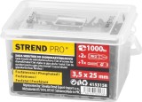 Set suruburi pentru gips-carton Strend Pro 3,5x25 mm, 1000 buc