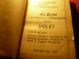 Album de Schite 1961 -Tehnica Volei- Institut Medicina Buc. -Cojocaru Leontina