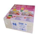 Set 25 placi filtrante 20x20 cm Rover 16, etapa 2, stralucire medie, 0.9 microni, 004205, Italia