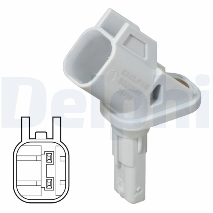 DELPHI SS20581 senzor,turatie roata