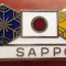 I.195 INSIGNA PIN OLIMPIADA SAPPORO JOCURILE OLIMPICE DE IARNA JAPONIA 1972