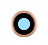 Geam Camera iPhone 8 Rose Gold - Inlocuire Premium